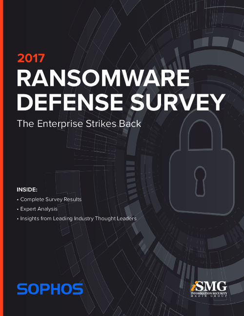 The Enterprise Strikes Back - 2017 Ransomware Defense Survey