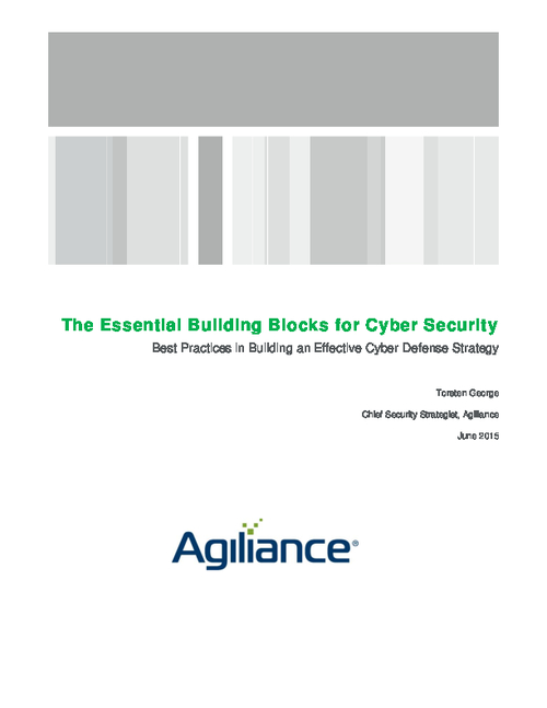 The Essential Building Blocks for Cyber Security