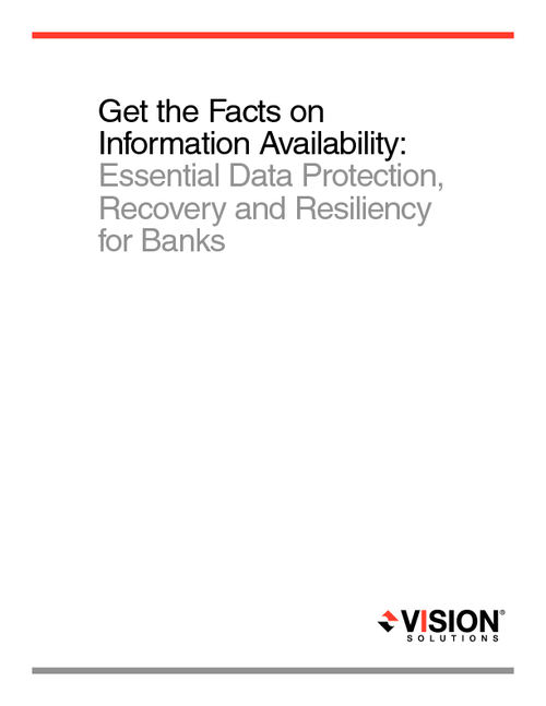 Essential Data Protection, Recovery and Resiliency for Banks