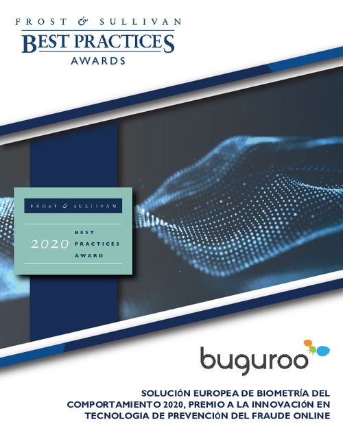 European Solution for Behavioral Biometry 2020: Award for Innovation in Online Fraud Technology (In Spanish)