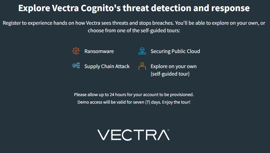 Explore Vectra's Threat Detection and Response