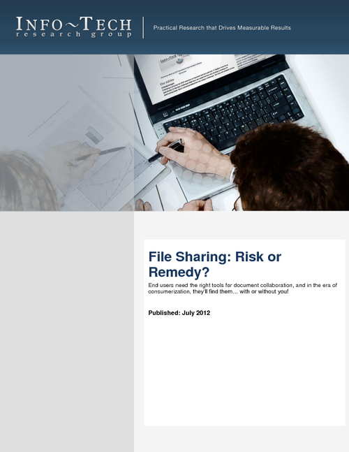 File Sharing: Risk or Remedy?