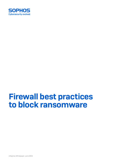 Firewall Best Practices to Block Ransomware
