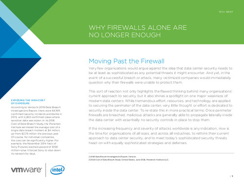 Why Firewalls Alone Are No Longer Enough