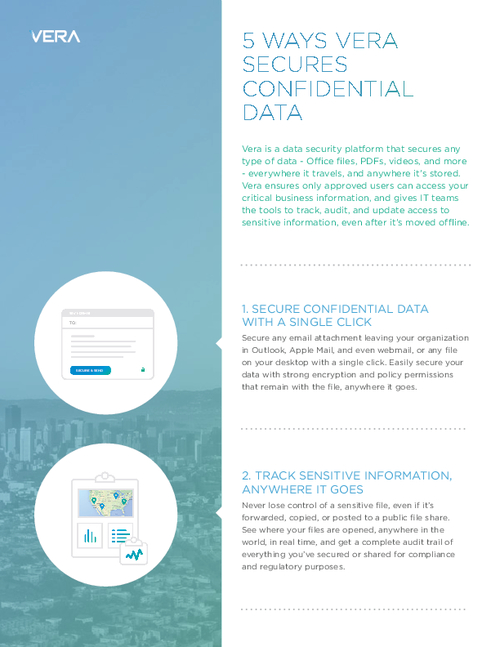 Five Ways To Secure Confidential Data