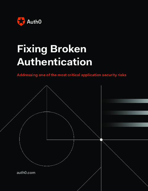 Fixing Broken Authentication