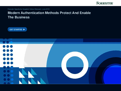 Forrester Report: Modern Authentication Methods To Protect Your Business