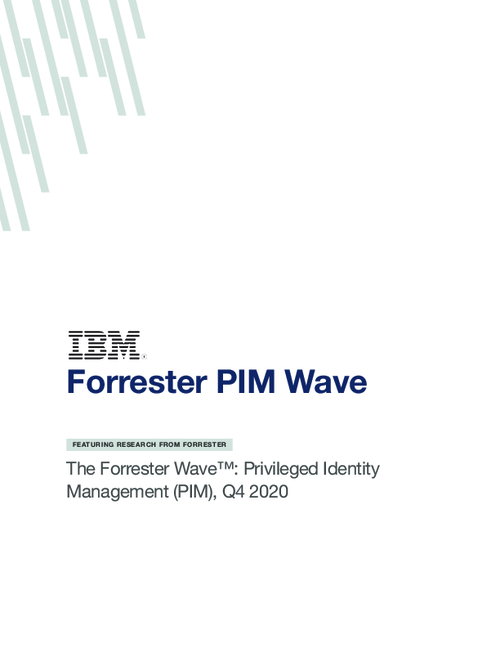 The Forrester Wave™: Privileged Identity Management (PIM), Q4 2020