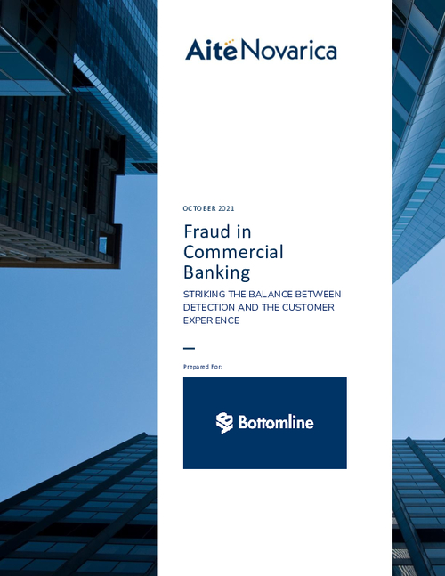 Fraud in Commercial Banking | The Balance Between Detection & Customer Experience
