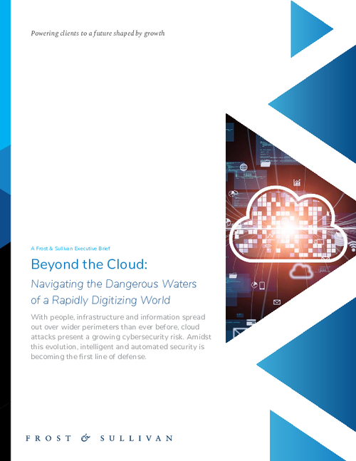 Frost & Sullivan Executive Brief: Beyond The Cloud