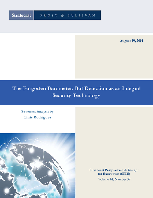 The Forgotten Barometer: Bot Detection as an Integral Security Technology