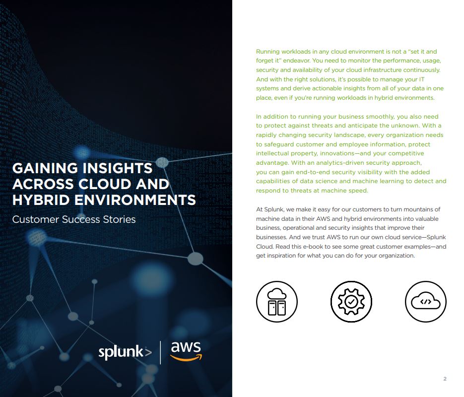 Gaining Insights Across Cloud and Hybrid Environments