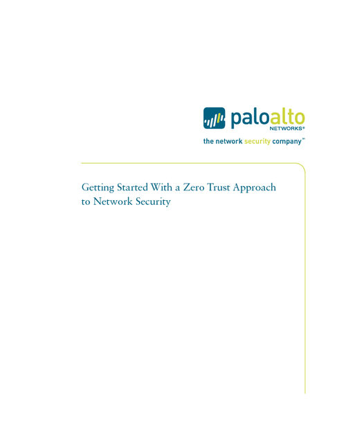 Getting Started With a Zero Trust Approach to Network Security