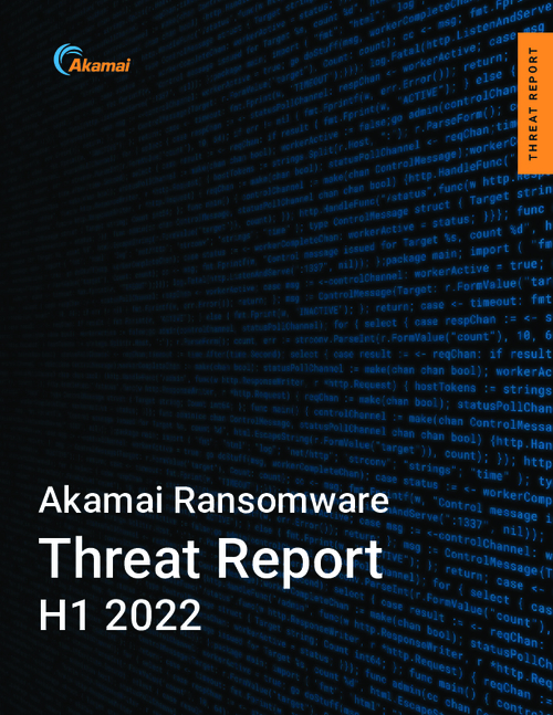 Global Ransomware Threat Report H1 2022