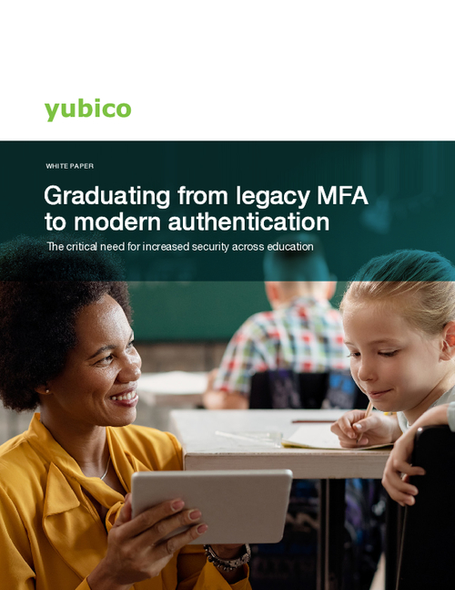 Graduating from Legacy MFA to Modern Authentication