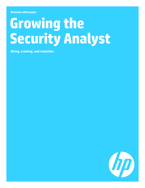 Growing the Security Analyst