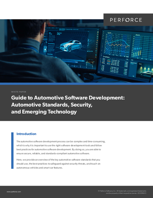 Guide to Automotive Software Development: Standards, Security & Emerging Technology