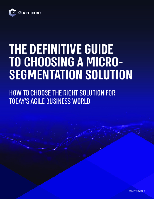 Guide to Choosing A Microsegmentation Solution