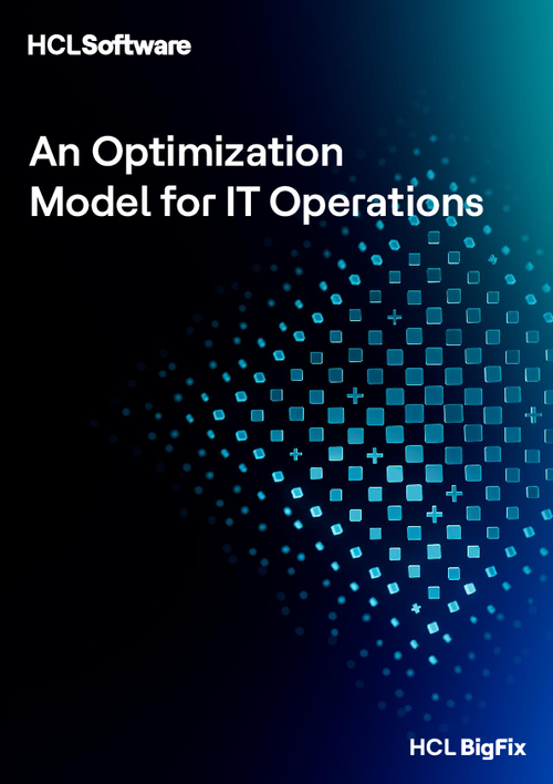 Mapping Your Place on the Road to Optimizing IT Operations