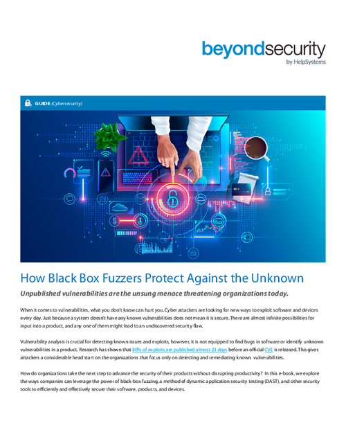 How Black Box Fuzzers Protect Against the Unknown