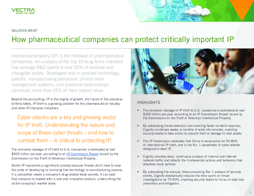 How Pharmaceutical Companies Can Protect Critically Important IP