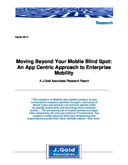 How to Achieve an App Centric Approach to Enterprise Mobility