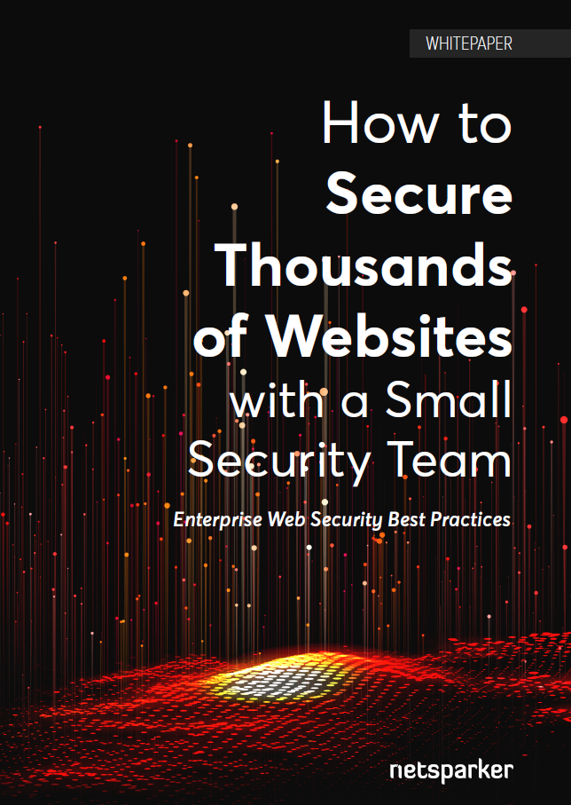 How to Secure Thousands of Websites with a Small Security Team