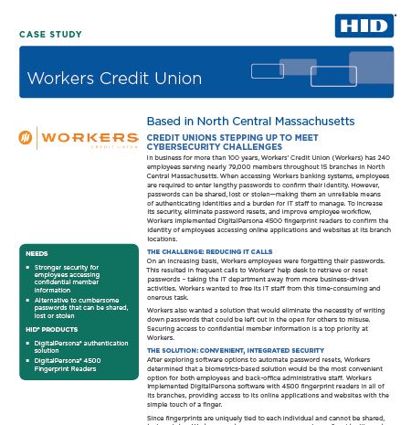 Secure Access for Members & Employees for Credit Unions