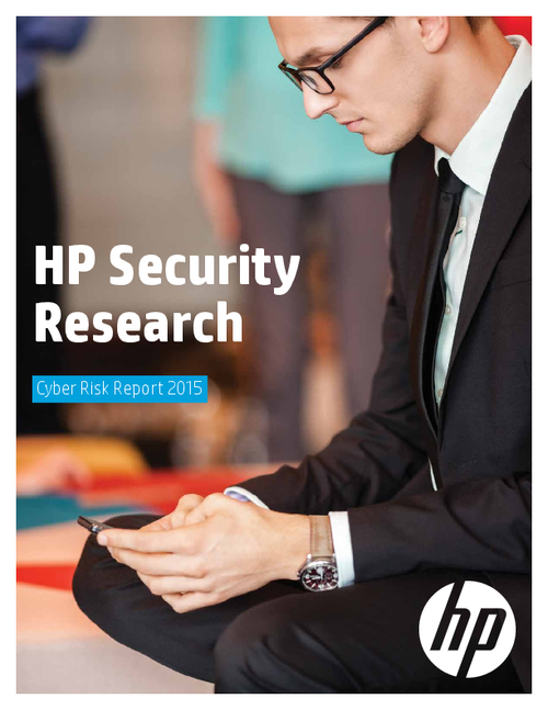 HP Security Research: Cyber Risk Report