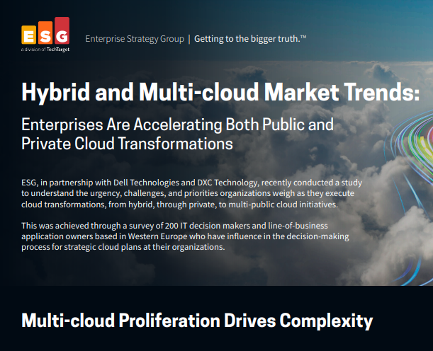 Hybrid and Multi-cloud Market Trends