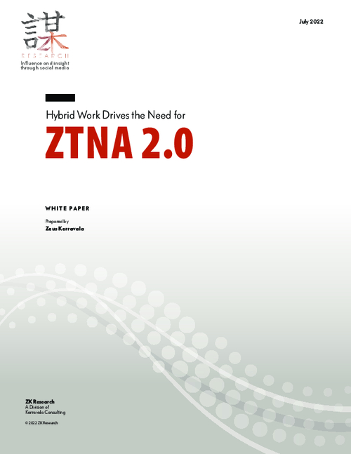 Hybrid Work Drives the Need for  ZTNA 2.0