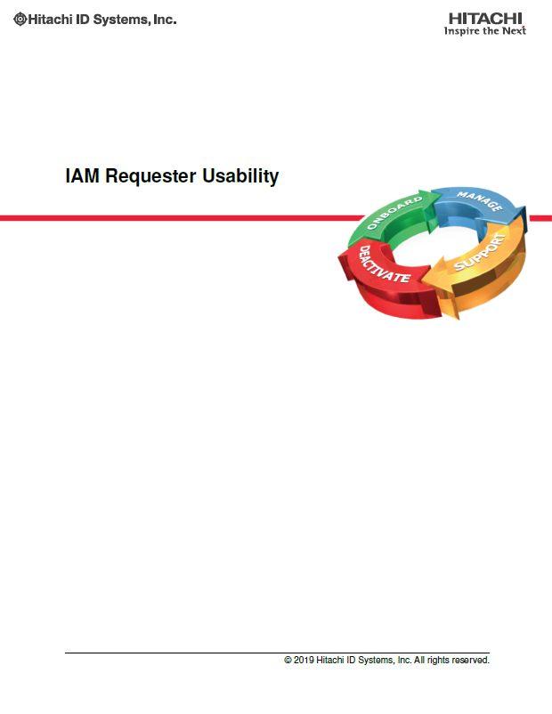 IAM Requester Usability