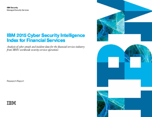 IBM Cyber Security Intelligence Index for Financial Services