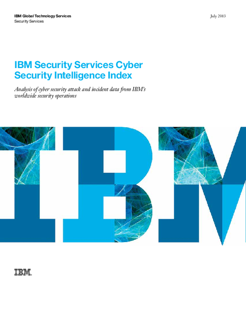 IBM Security Services Cyber Security Intelligence Index report