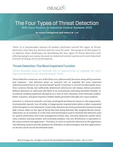 ICS Threat Detection: 4 Types, Defined by Application