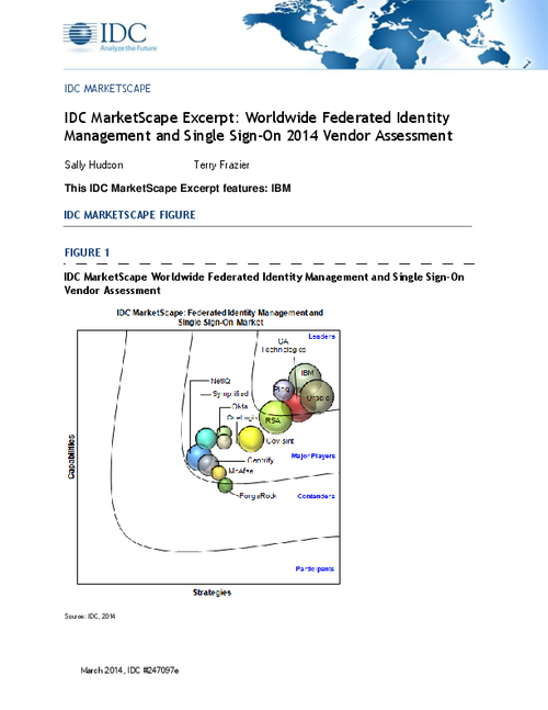 Worldwide Federated Identity Management and Single Sign-On