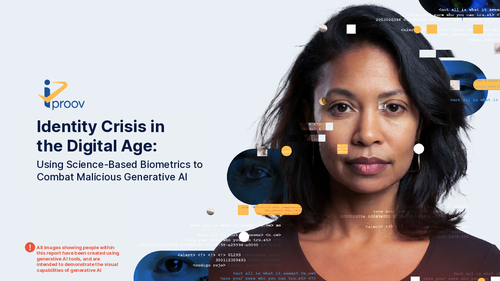 Identity Crisis in the Digital Age: Using Science-Based Biometrics to Combat Malicious Generative AI