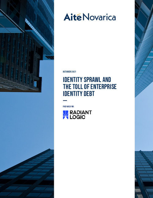 Identity Sprawl and the Toll of Enterprise Identity Debt