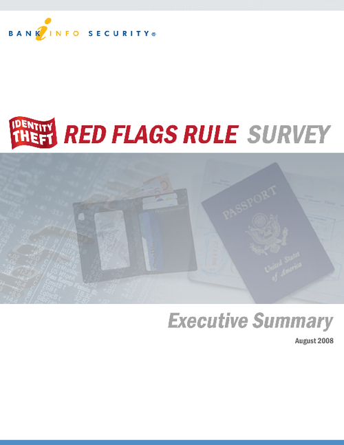 Identity Theft Red Flags Rule Survey: Executive Summary