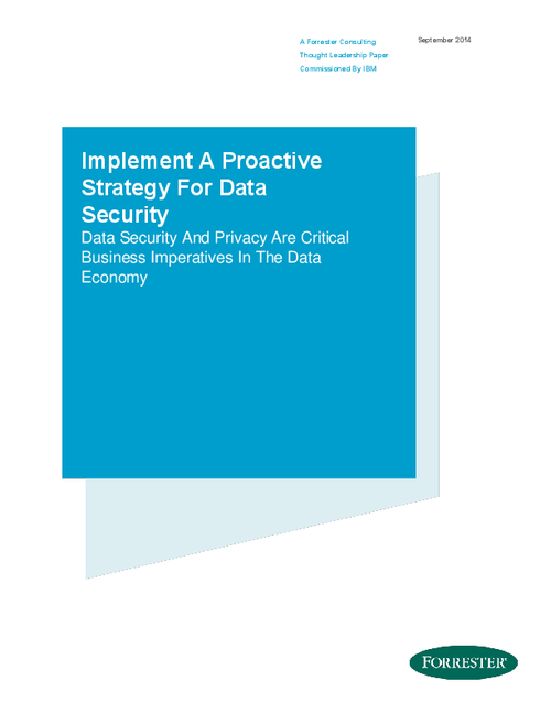 Implement A Proactive Strategy For Data Security