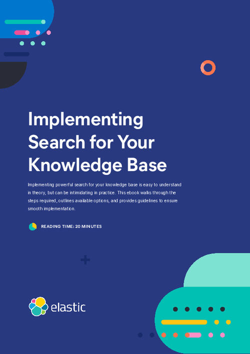 Implementing Search for your Knowledge Base