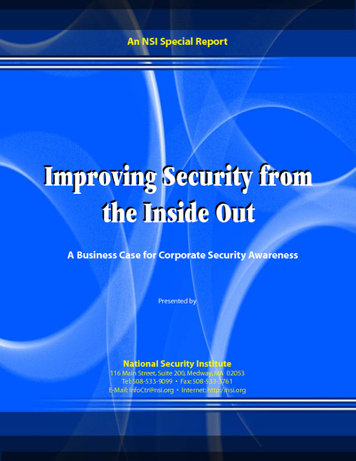 Improving Security from the Inside Out