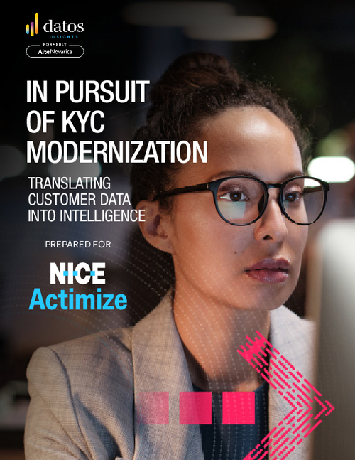 In Pursuit of KYC Modernization: Translating Customer Data Into Intelligence
