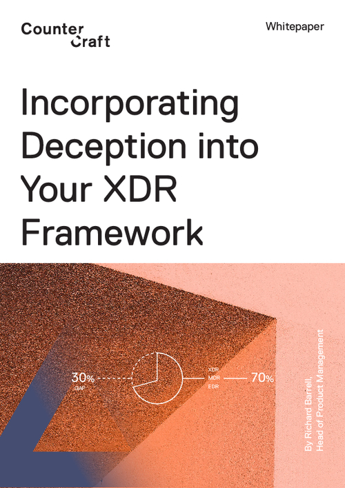 Incorporating Deception Into Your XDR Framework: A Game-Changing Approach