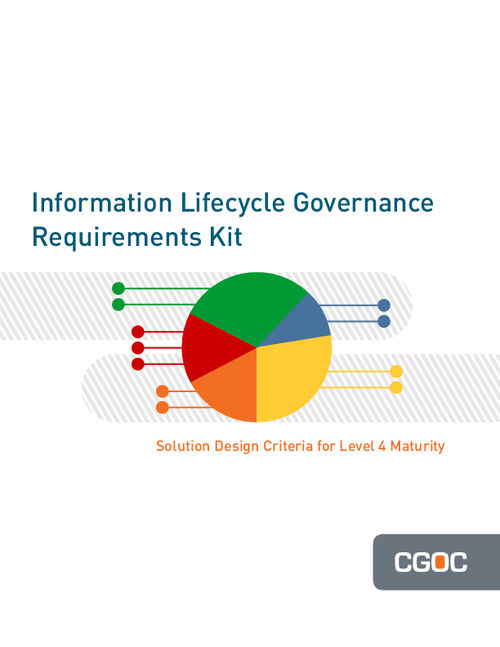 Information Lifecycle Governance Requirements Kit