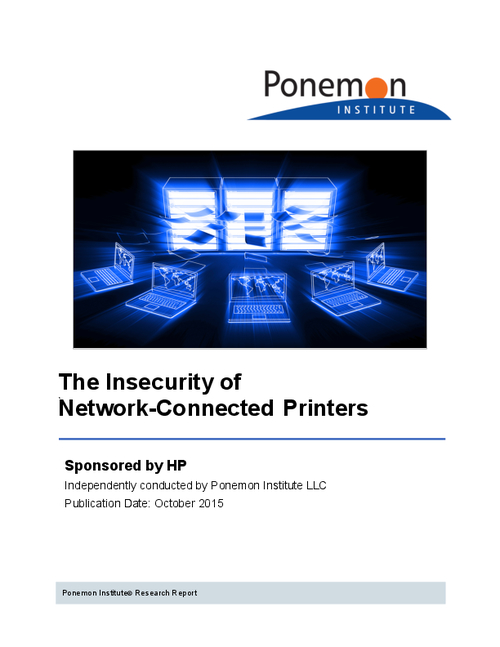 The Insecurity of Network-Connected Printers