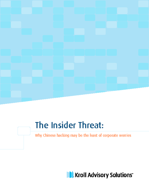 The Insider Threat