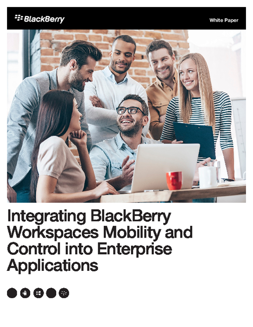 Integrating BlackBerry Workspaces Mobility and Control into Enterprise Applications