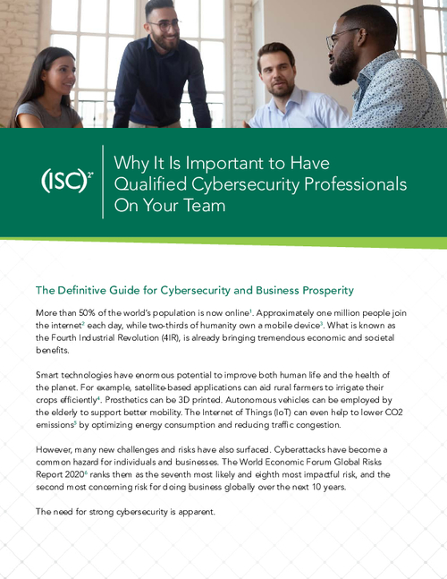 Why It Is Important to Have Qualified Cybersecurity Professionals On Your Team