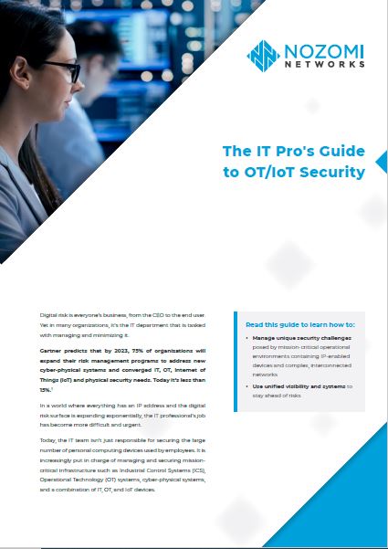 The IT Pro's Guide to OT/IoT Security